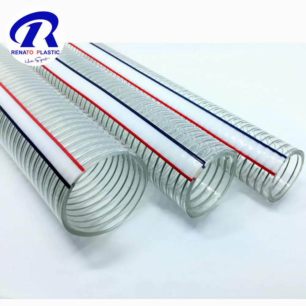 Food Grade PVC Spring Steel Wire Hose